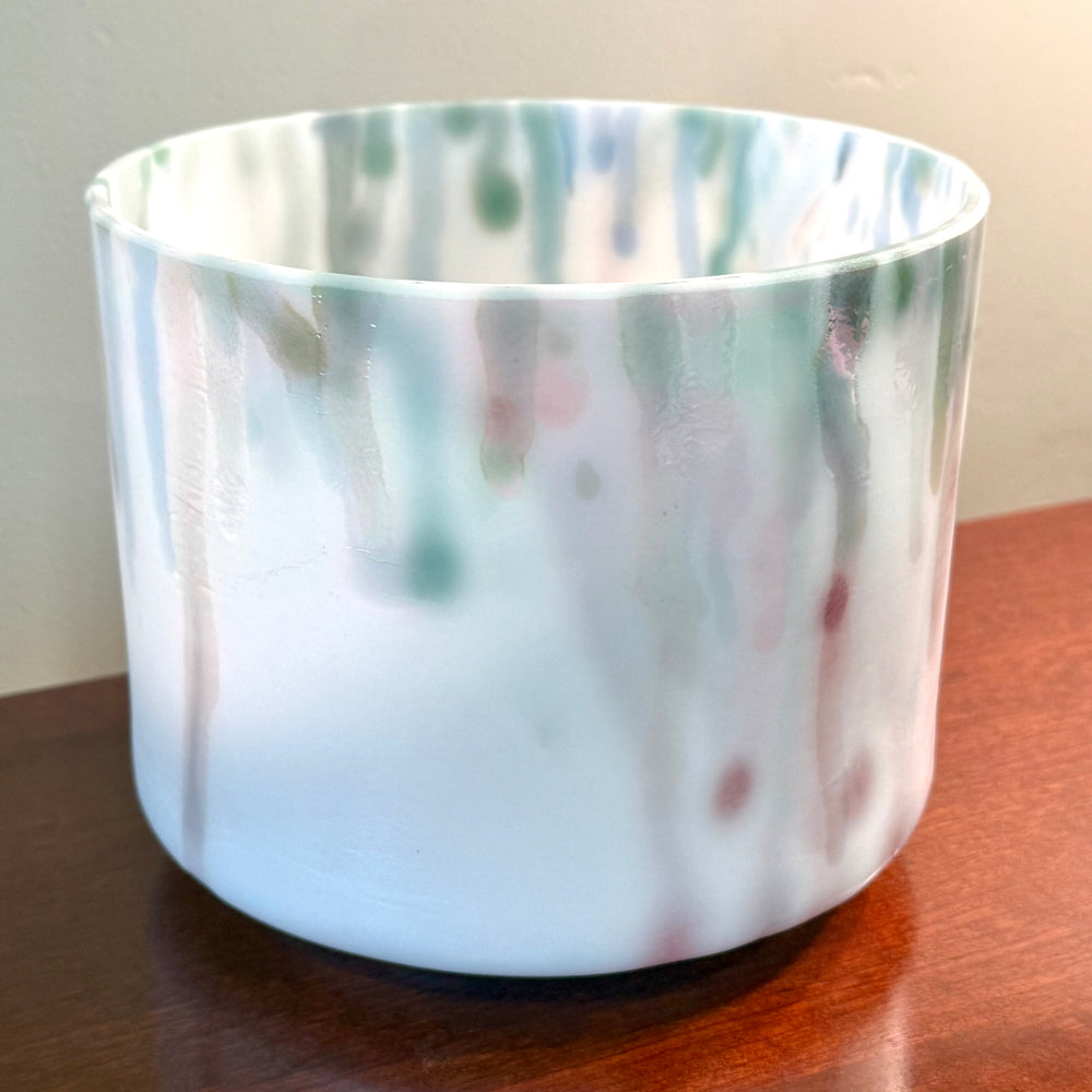 7" A+20 Abalone, Platinum 152723 Crystal Tones® Alchemy Crystal Singing Bowl
