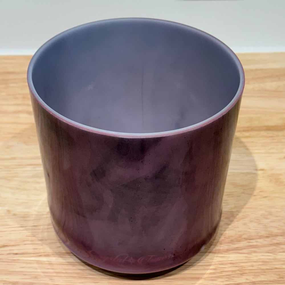 6" B-40 Amethyst 131353 Crystal Tones® Alchemy Crystal Singing Bowl