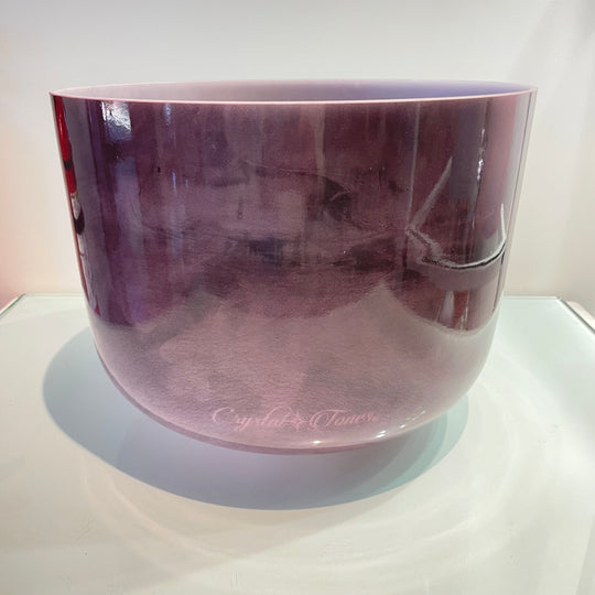 12" F-50 Amethyst Bowl 132018 Crystal Tones®