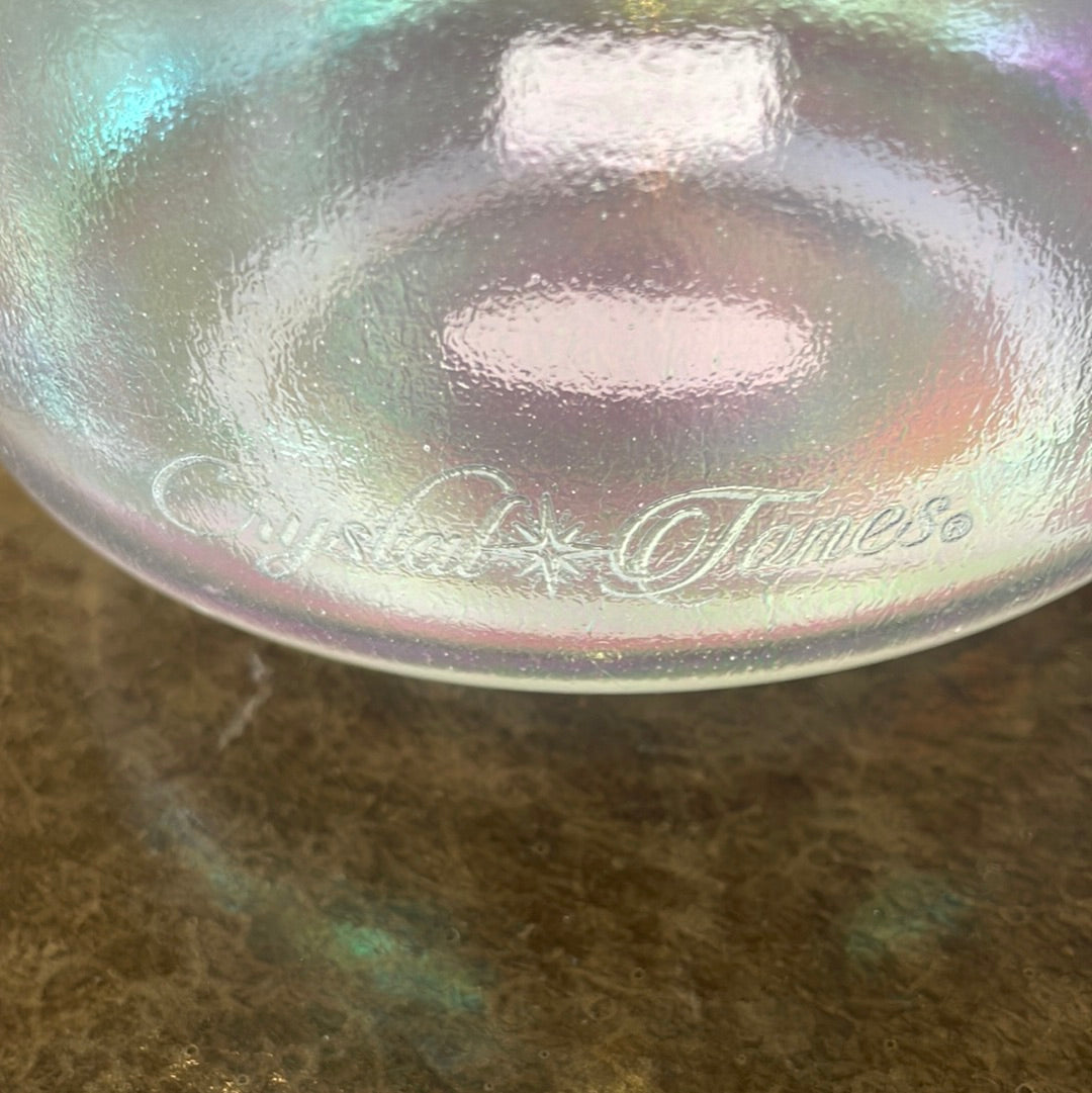 6" D-15 Platinum Bowl 130802 Crystal Tones® ENCINITAS