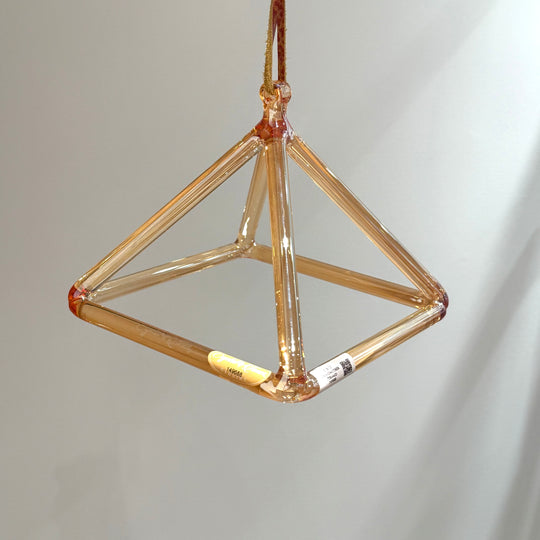 8" B-15 Grandmother 149688 Crystal Tones® Alchemy Crystal Singing Pyramid