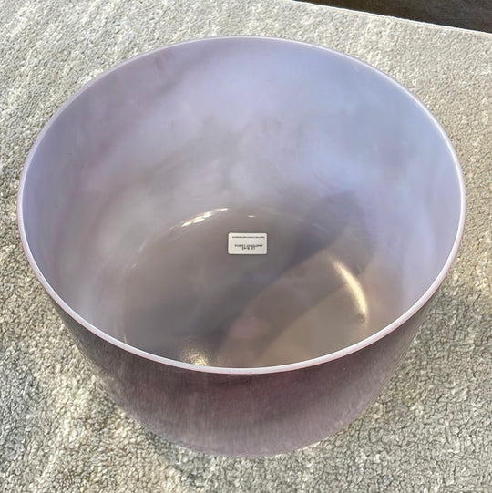 12" B+45 Amethyst Bowl 132016 Crystal Tones® ENCINITAS