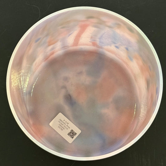 6" A-45 Abalone, Pink Ocean Gold (Inside) 151765 Crystal Tones® Alchemy Crystal Singing Bowl - Sacred Sound of the Soul