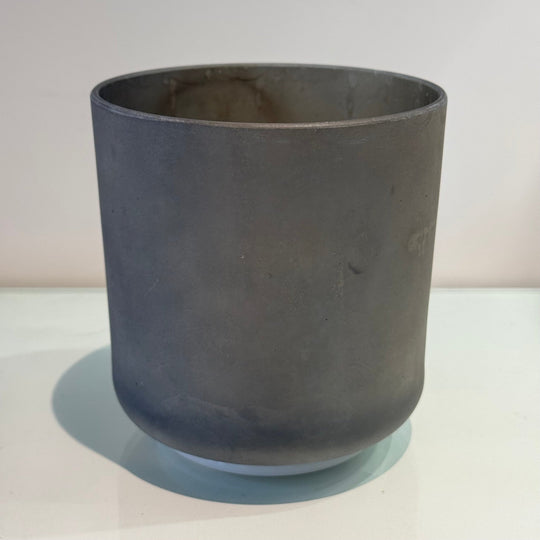 6" A+35 Shungite, Smokey Quartz (inside) 84898 Crystal Tones® Alchemy Crystal Singing Bowl - Sacred Sound of the Soul