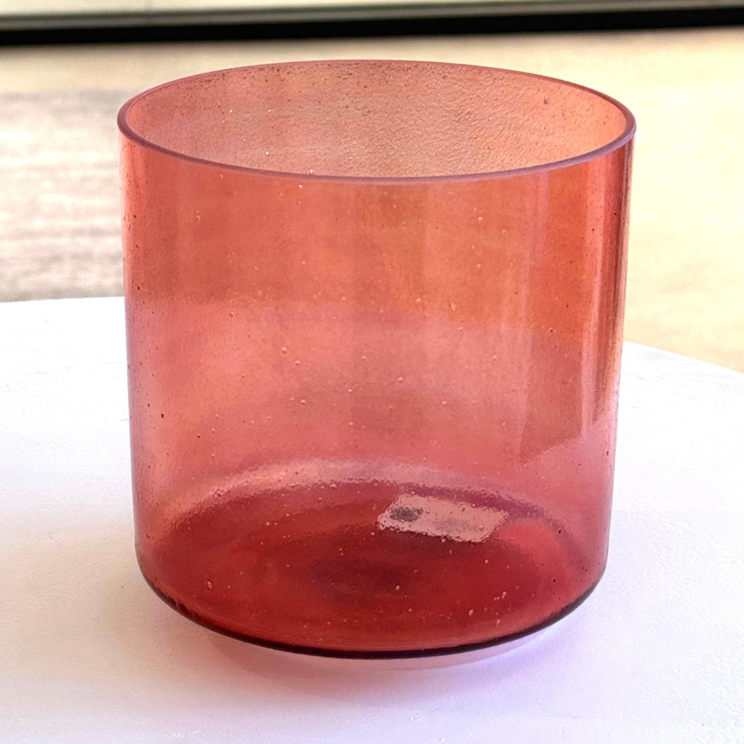 6" A+45 Rose Quartz 151156 Crystal Tones® Alchemy Crystal Singing Bowl - Sacred Sound of the Soul