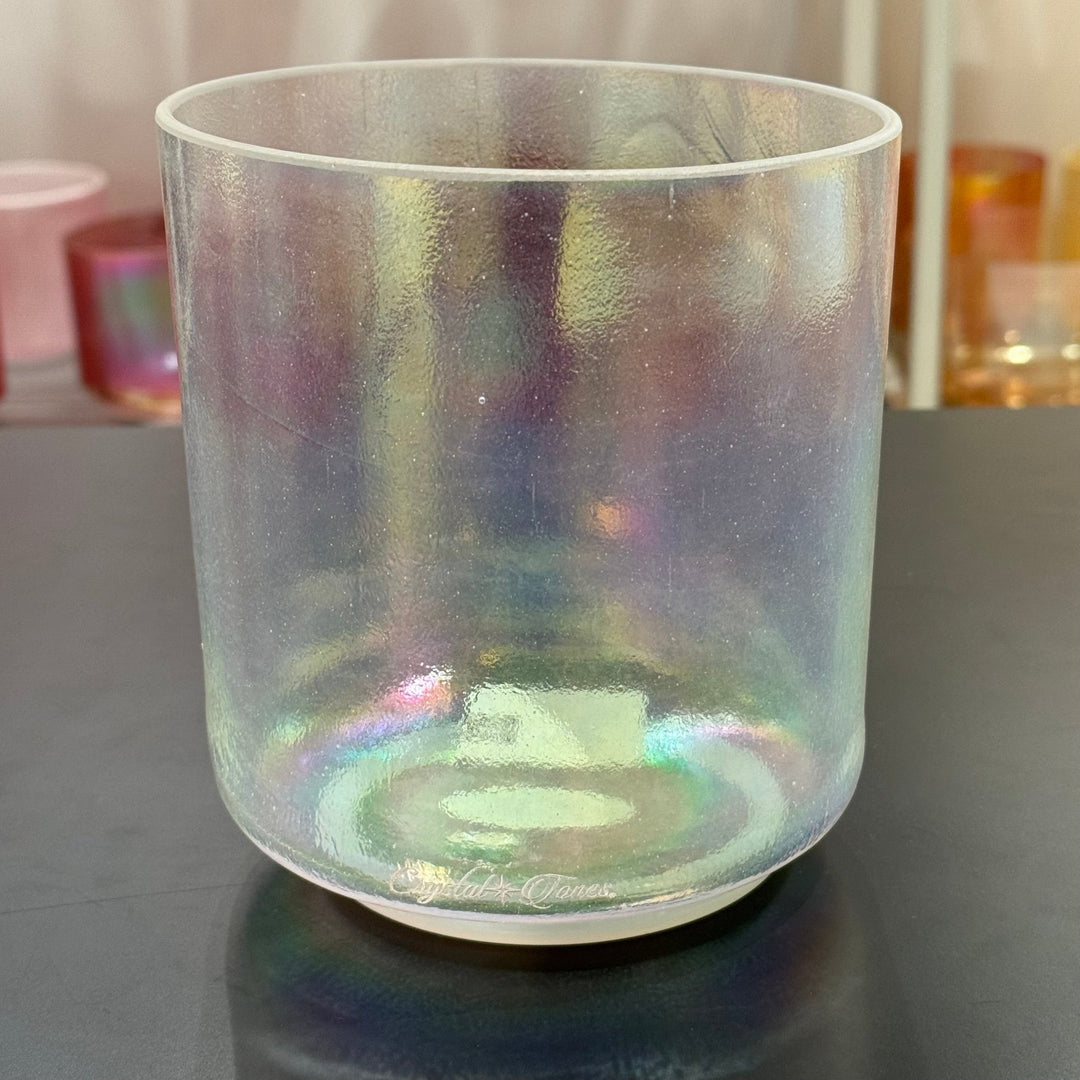 6" B-50 Platinum 155770 Crystal Tones® Alchemy Crystal Singing Bowl - Sacred Sound of the Soul