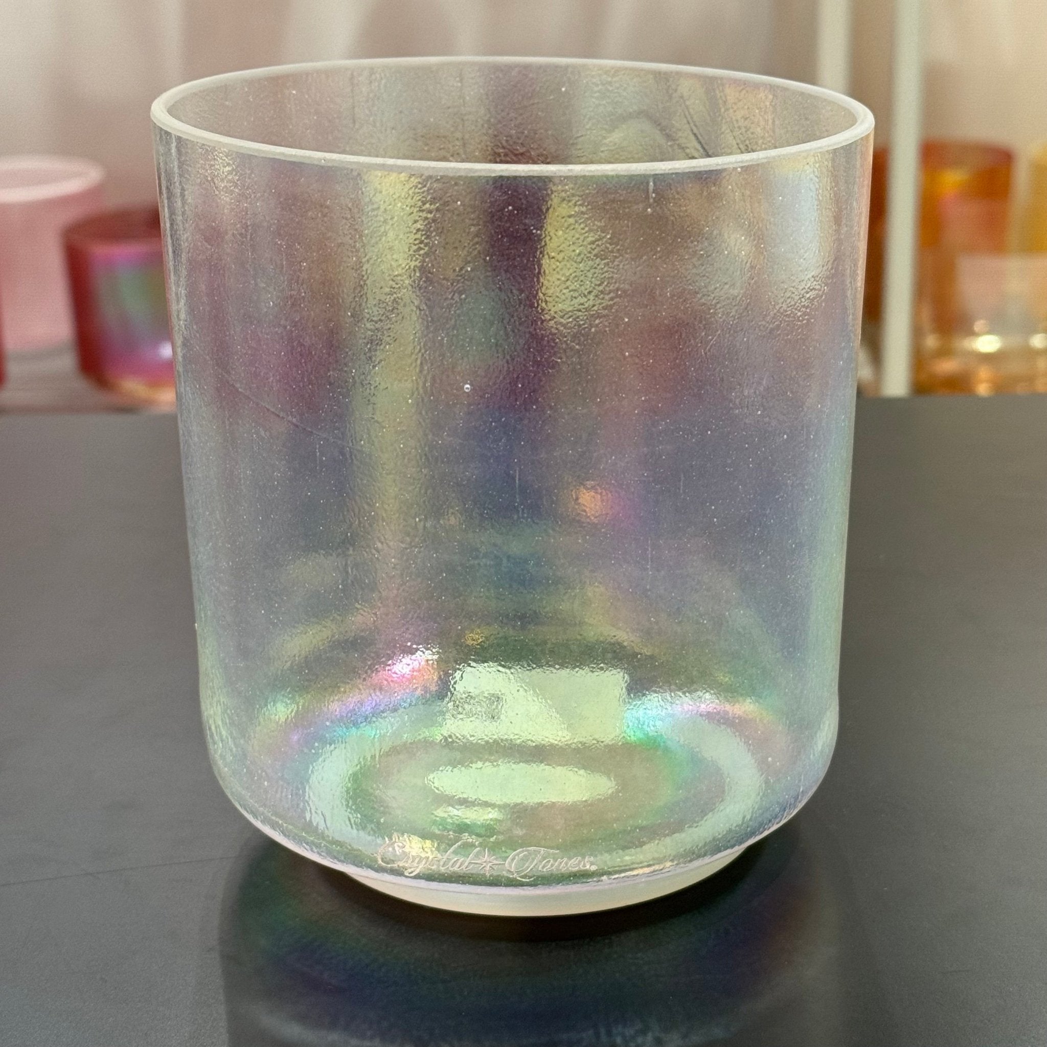 6" B-50 Platinum 155770 Crystal Tones® Alchemy Crystal Singing Bowl - Sacred Sound of the Soul