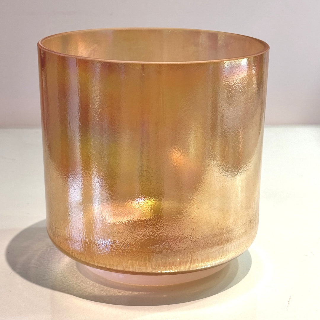 6" B0 Grandmother Supreme, Platinum (inside) 112880 Crystal Tones® Alchemy Crystal Singing Bowl - Sacred Sound of the Soul