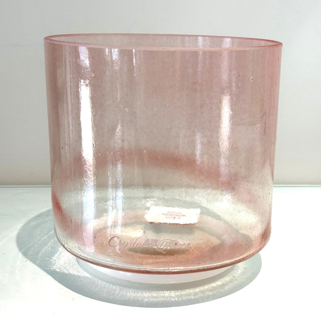 6" B+15 Morganite 157670 Crystal Tones® Alchemy Crystal Singing Bowl - Sacred Sound of the Soul