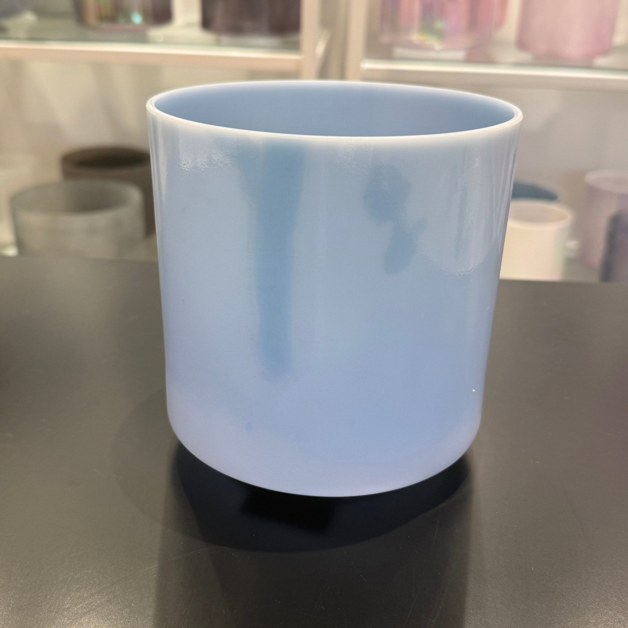6" C-20 Turquoise, White Light Angel Gold 148817 Crystal Tones® Alchemy Crystal Singing Bowl - Sacred Sound of the Soul