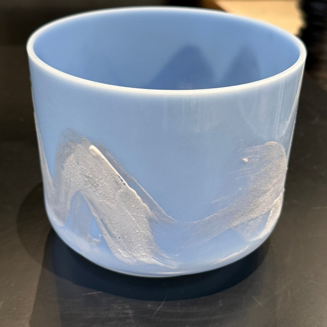 6" C-5 Larimar 147342 Crystal Tones® Alchemy Crystal Singing Bowl - Sacred Sound of the Soul