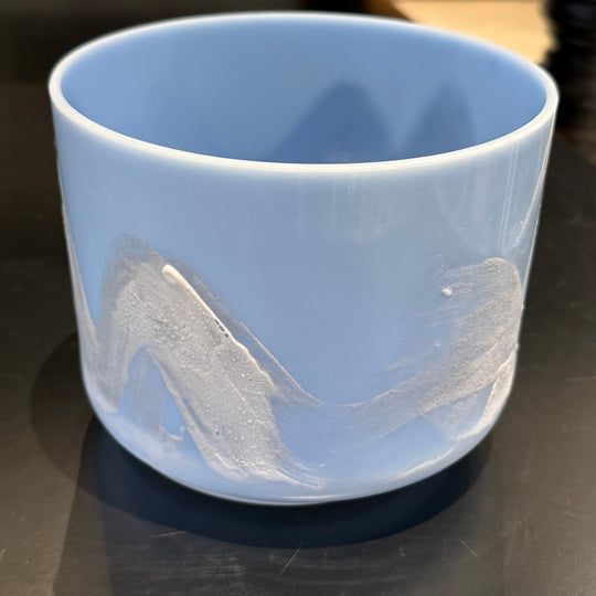 6" C-5 Larimar 147342 Crystal Tones® Alchemy Crystal Singing Bowl - Sacred Sound of the Soul