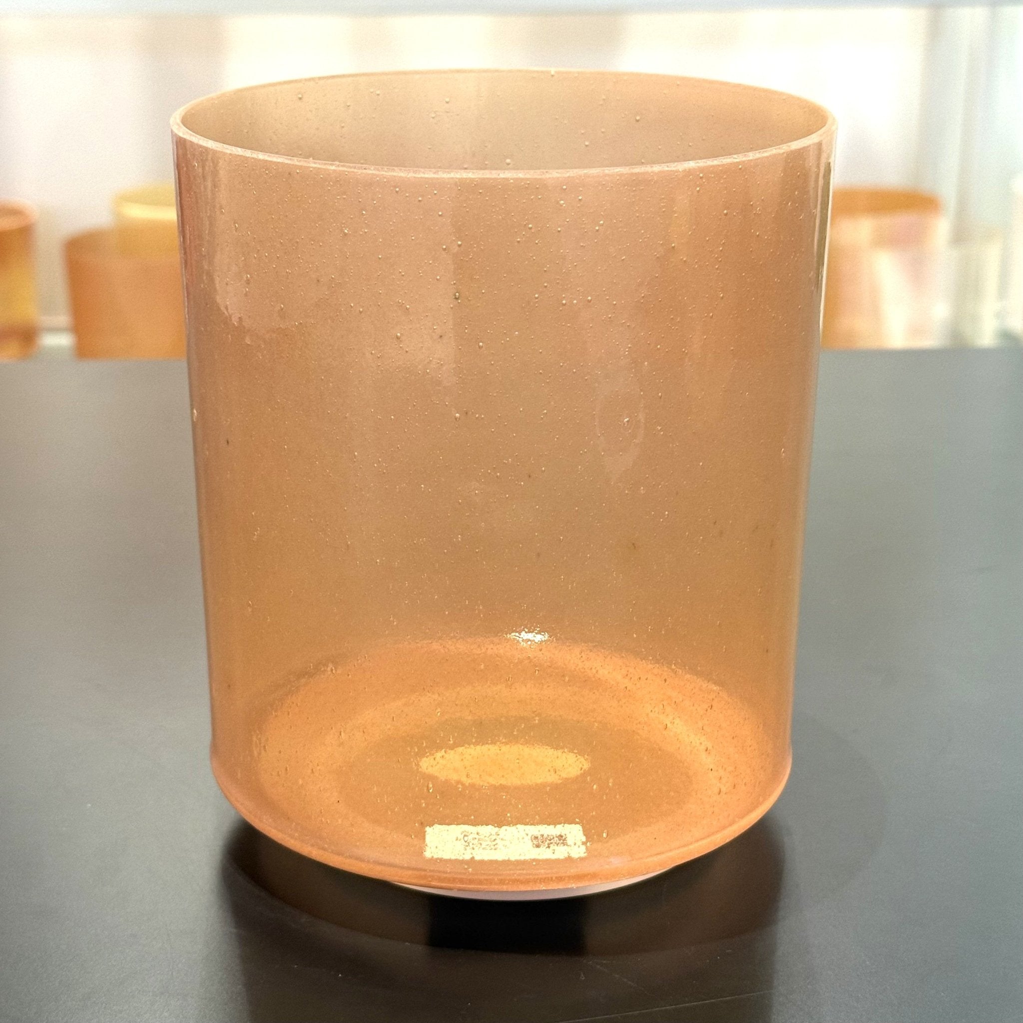 6" E+20 Imperial Topaz 147438 Crystal Tones® Alchemy Crystal Singing Bowl - Sacred Sound of the Soul