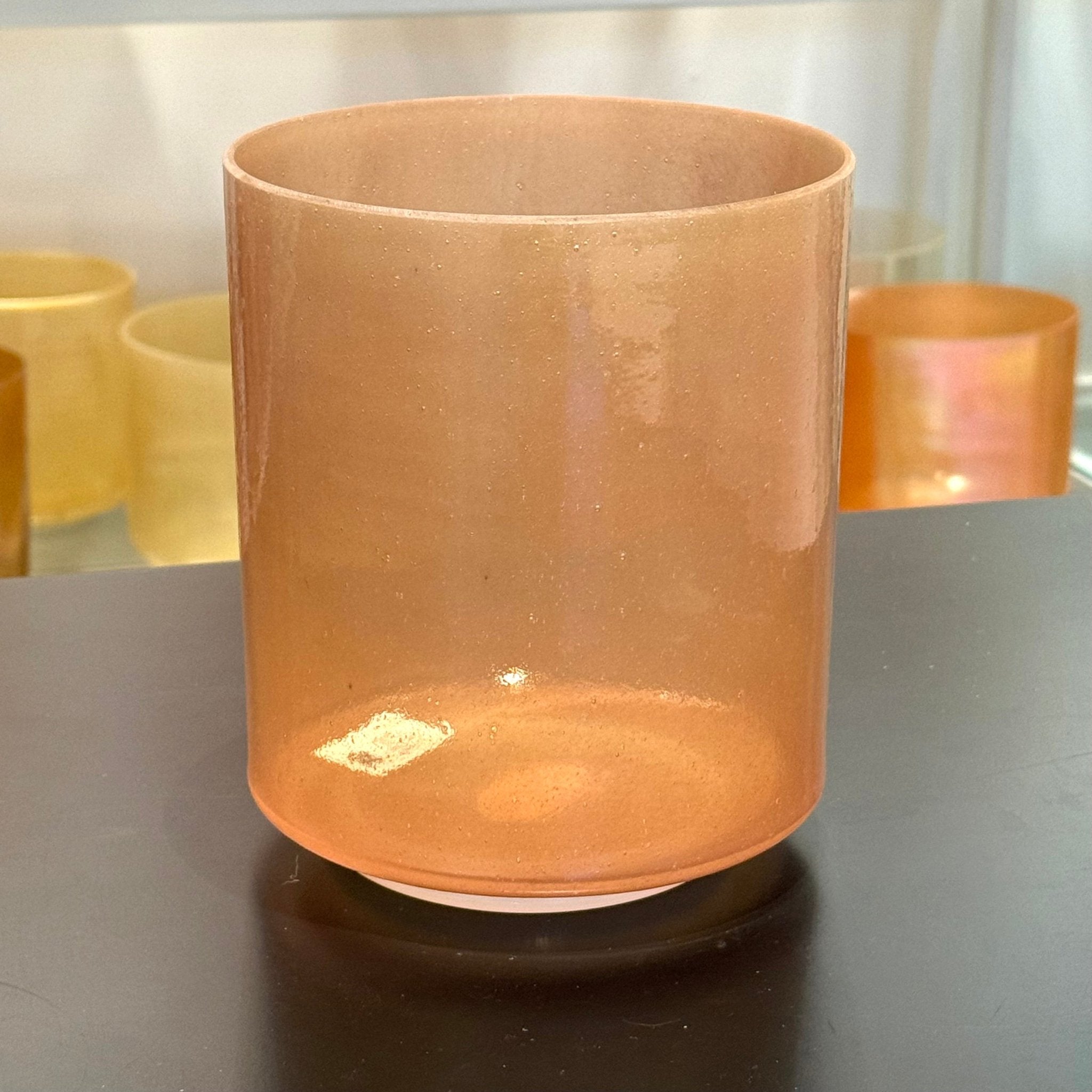 6" F-20 Imperial Topaz 147439 Crystal Tones® Alchemy Crystal Singing Bowl - Sacred Sound of the Soul
