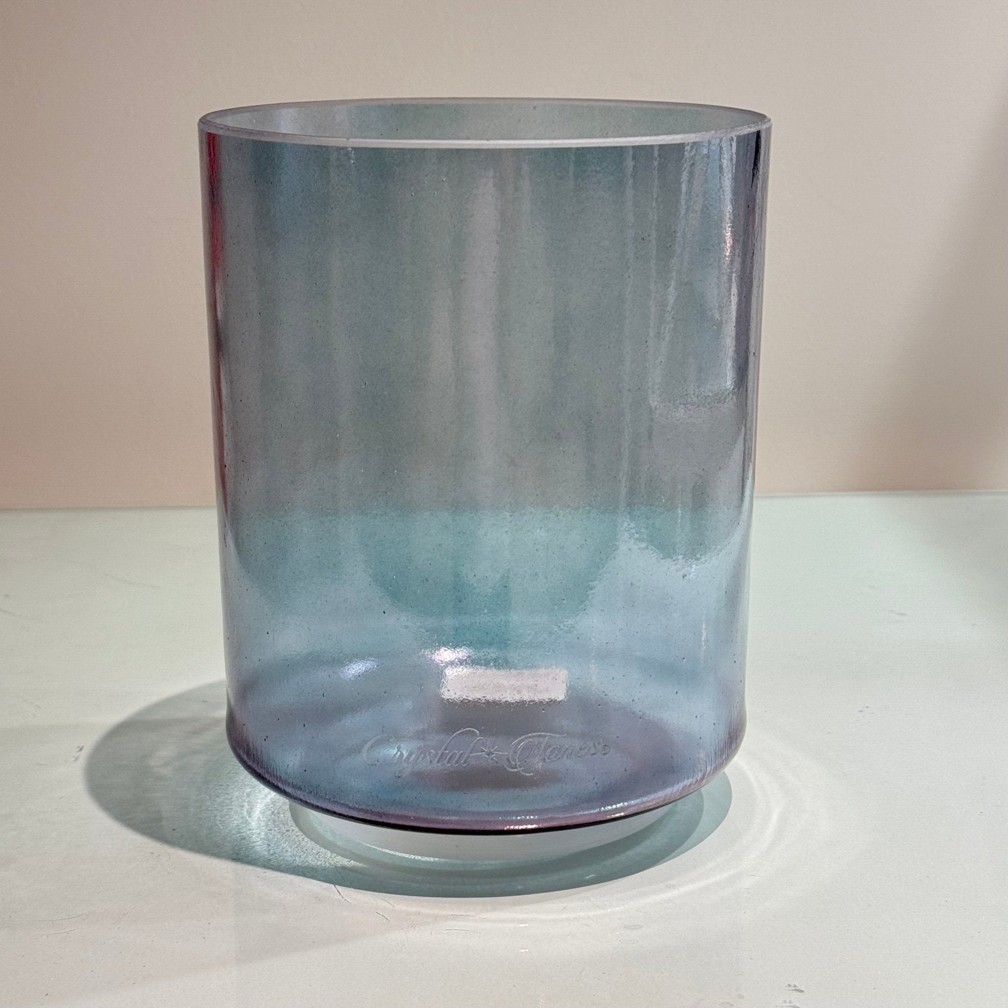 6" F+10 Zeal Point Aura Gold Bowl 130412 Crystal Tones® Alchemy Crystal Singing Bowl - Sacred Sound of the Soul