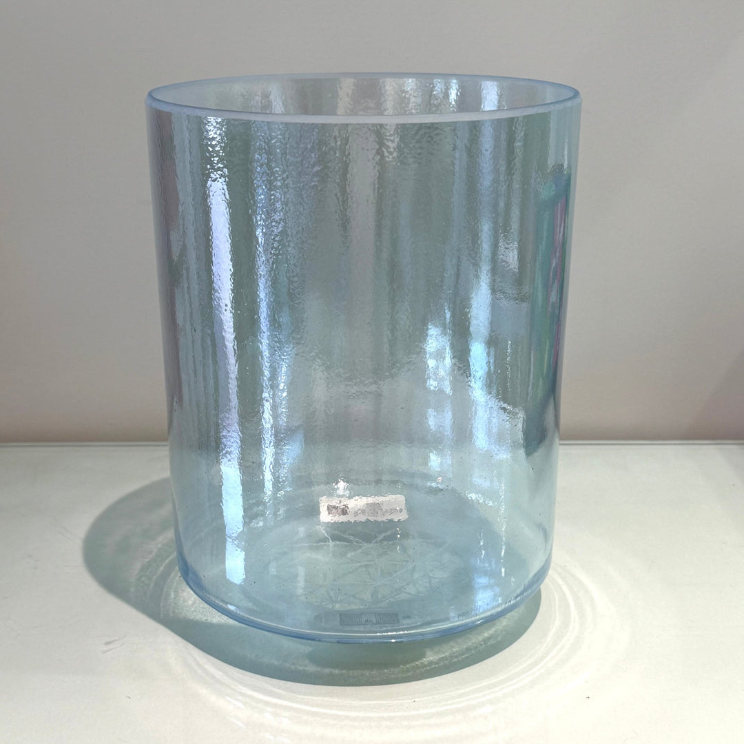 6" F+5 Great Salt Lake Salt, Aqua Aura Gold 148429 Crystal Tones® Alchemy Crystal Singing Bowl - Sacred Sound of the Soul