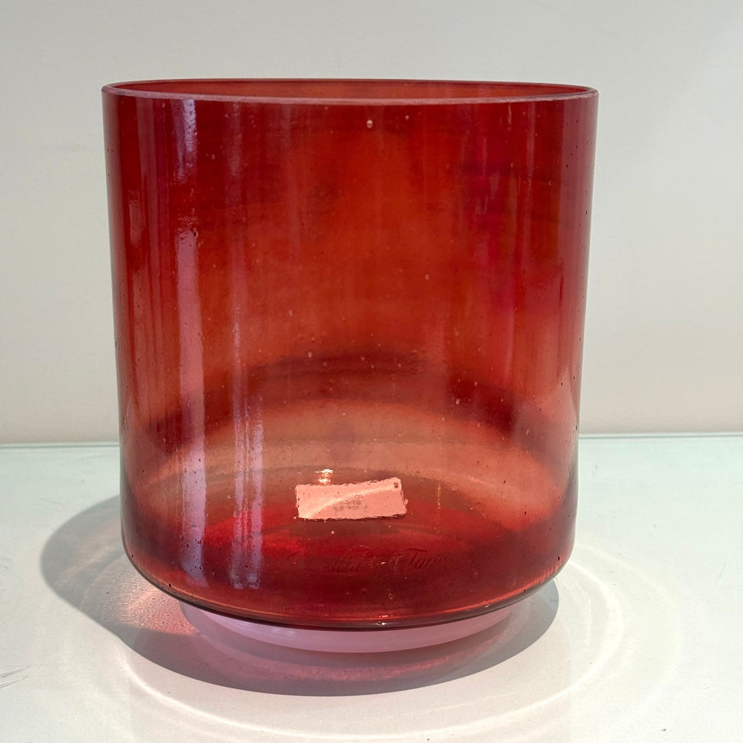 6" G-15 Ruby 161096 Crystal Tones® Alchemy Crystal Singing Bowl - Sacred Sound of the Soul