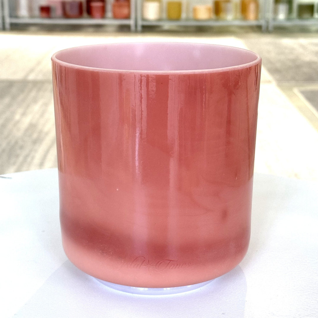 6" G0 Rose Quartz 130925 Crystal Tones® Alchemy Crystal Singing Bowl - Sacred Sound of the Soul