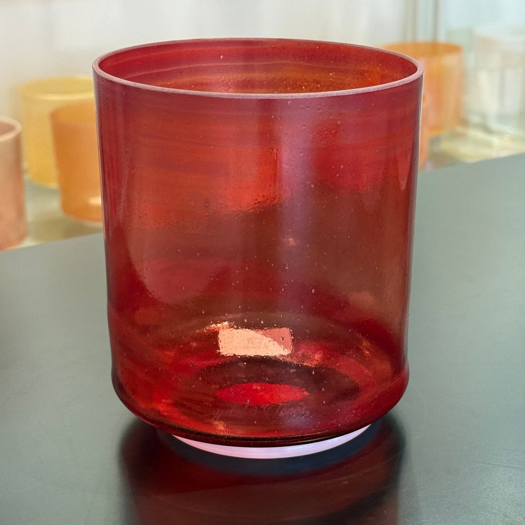 6" G+30 Ruby 161095 Crystal Tones® Alchemy Crystal Singing Bowl - Sacred Sound of the Soul
