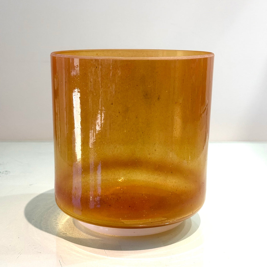 6" G+5 Carnelian 131329 Crystal Tones® Alchemy Crystal Singing Bowl - Sacred Sound of the Soul