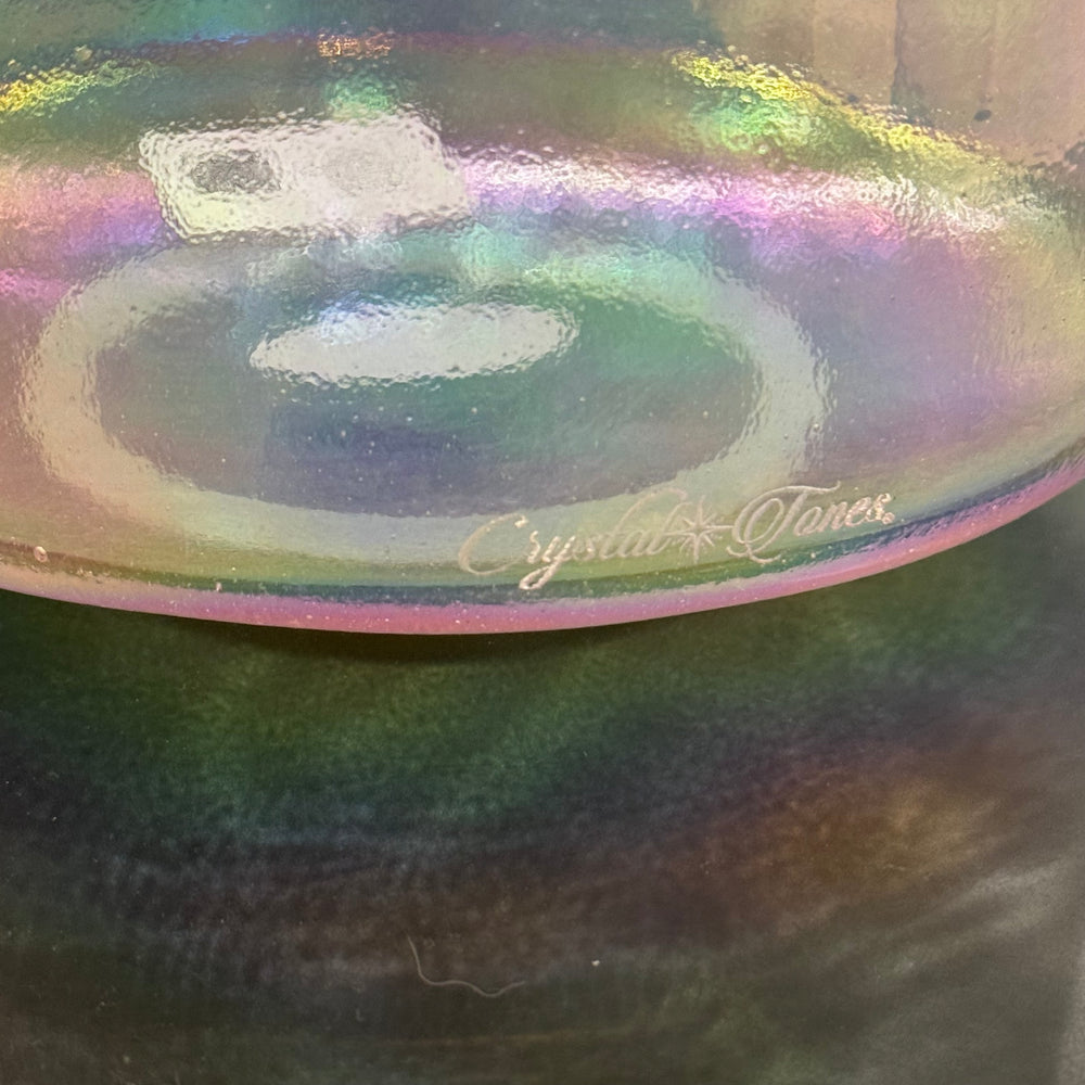 8" E-40 Violet Flame Aura 156121 Crystal Tones® Alchemy Crystal Singing Bowl