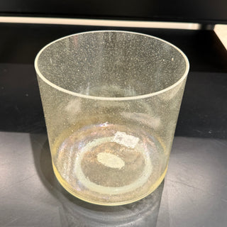 7" D#-15 Lemon Aura Gold 151607 Crystal Tones® Alchemy Crystal Singing Bowl