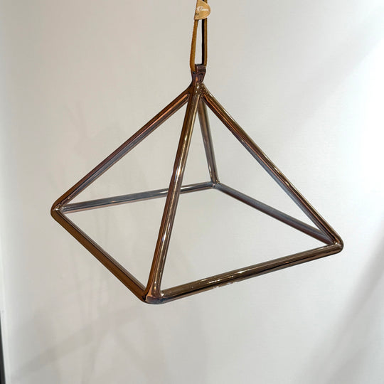 12'' A-20 Tibetan Quartz Copper Pyramid Transcendent 154252 Crystal Tones®