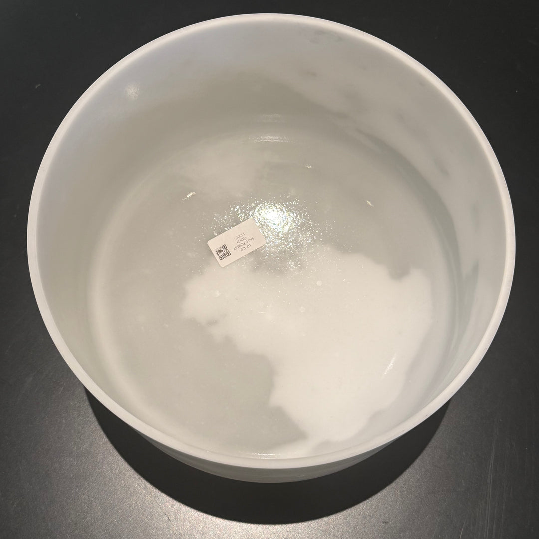 10" C0 Sage Forest Gold 155067 Crystal Tones® Alchemy Crystal Singing Bowl