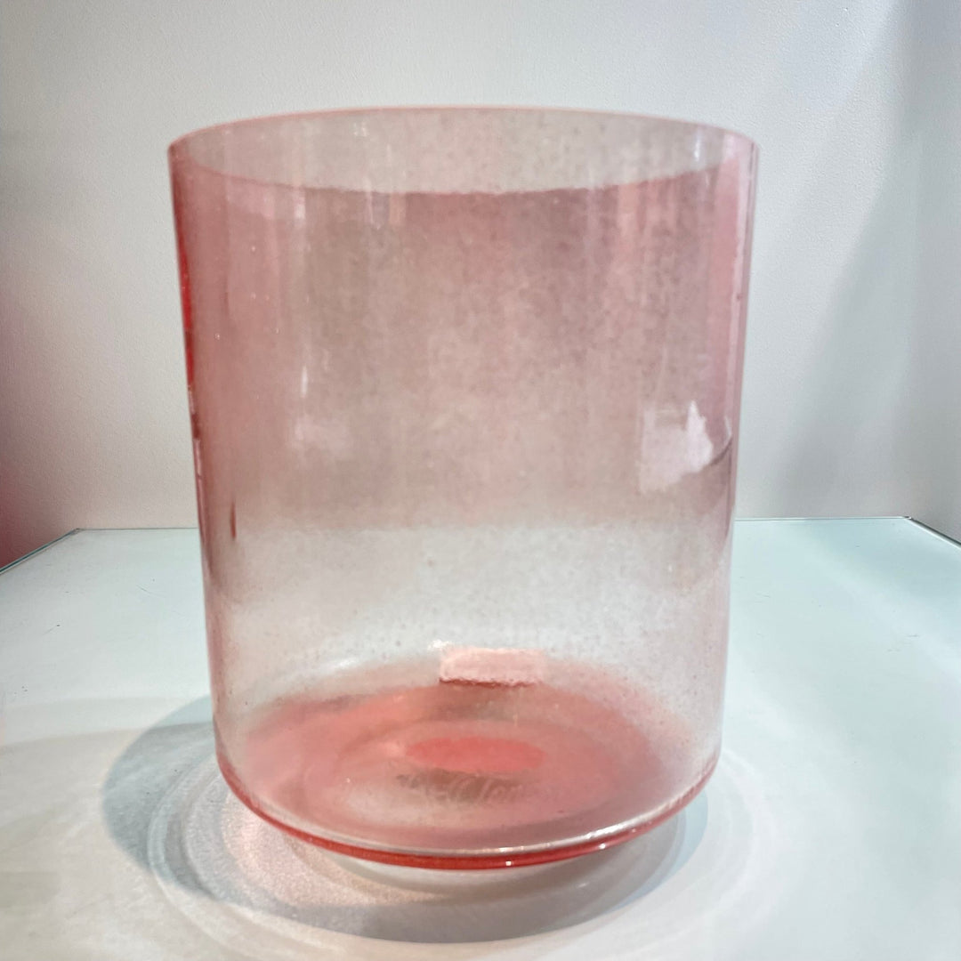 7" A-5 Morganite Bowl 132193 Crystal Tones® Alchemy Crystal Singing Bowl - Sacred Sound of the Soul
