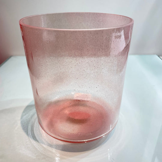 7" A-5 Morganite Bowl 132193 Crystal Tones® Alchemy Crystal Singing Bowl - Sacred Sound of the Soul