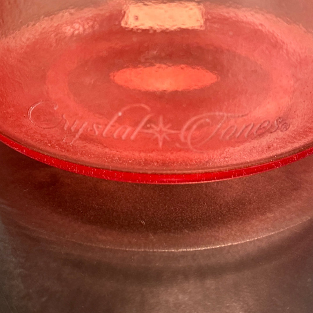 7" A0 Rose Quartz 131497 Crystal Tones® Alchemy Crystal Singing Bowl - Sacred Sound of the Soul