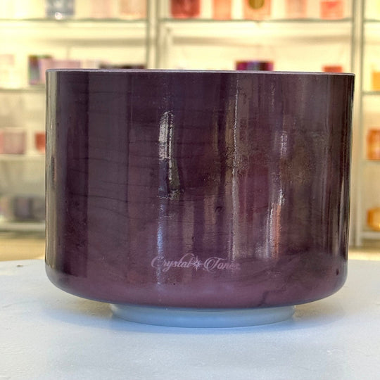 7" A+5 Sugilite 154666 Crystal Tones® Alchemy Crystal Singing Bowl - Sacred Sound of the Soul