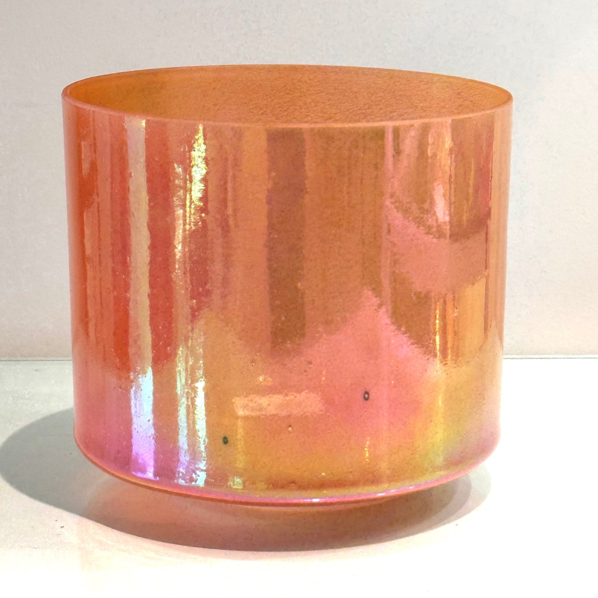 7" E0 Carnelian, Platinum 148531 Crystal Tones® Alchemy Crystal Singing Bowl - Sacred Sound of the Soul