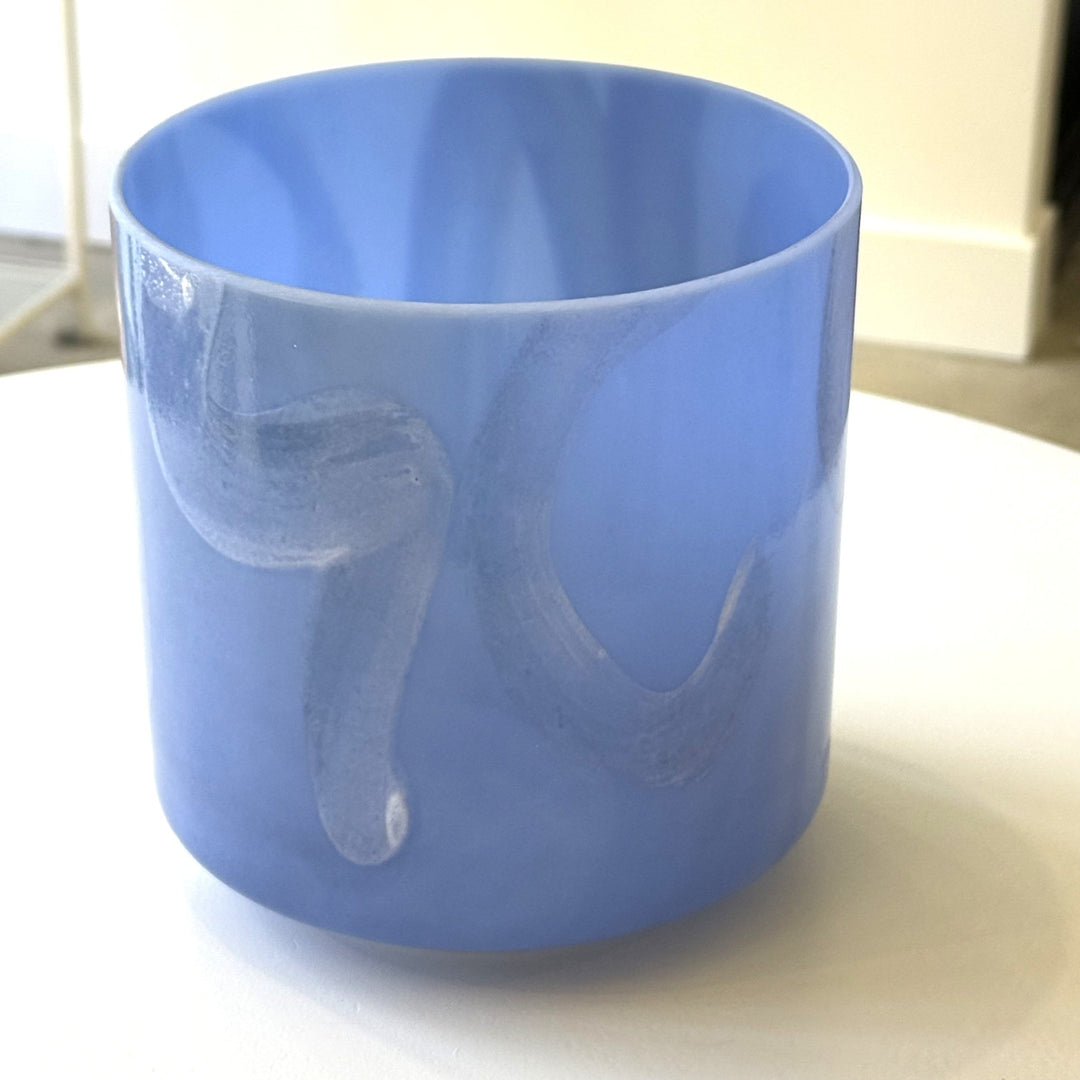 7" F-35 Larimar 129554 Crystal Tones® Alchemy Crystal Singing Bowl - Sacred Sound of the Soul