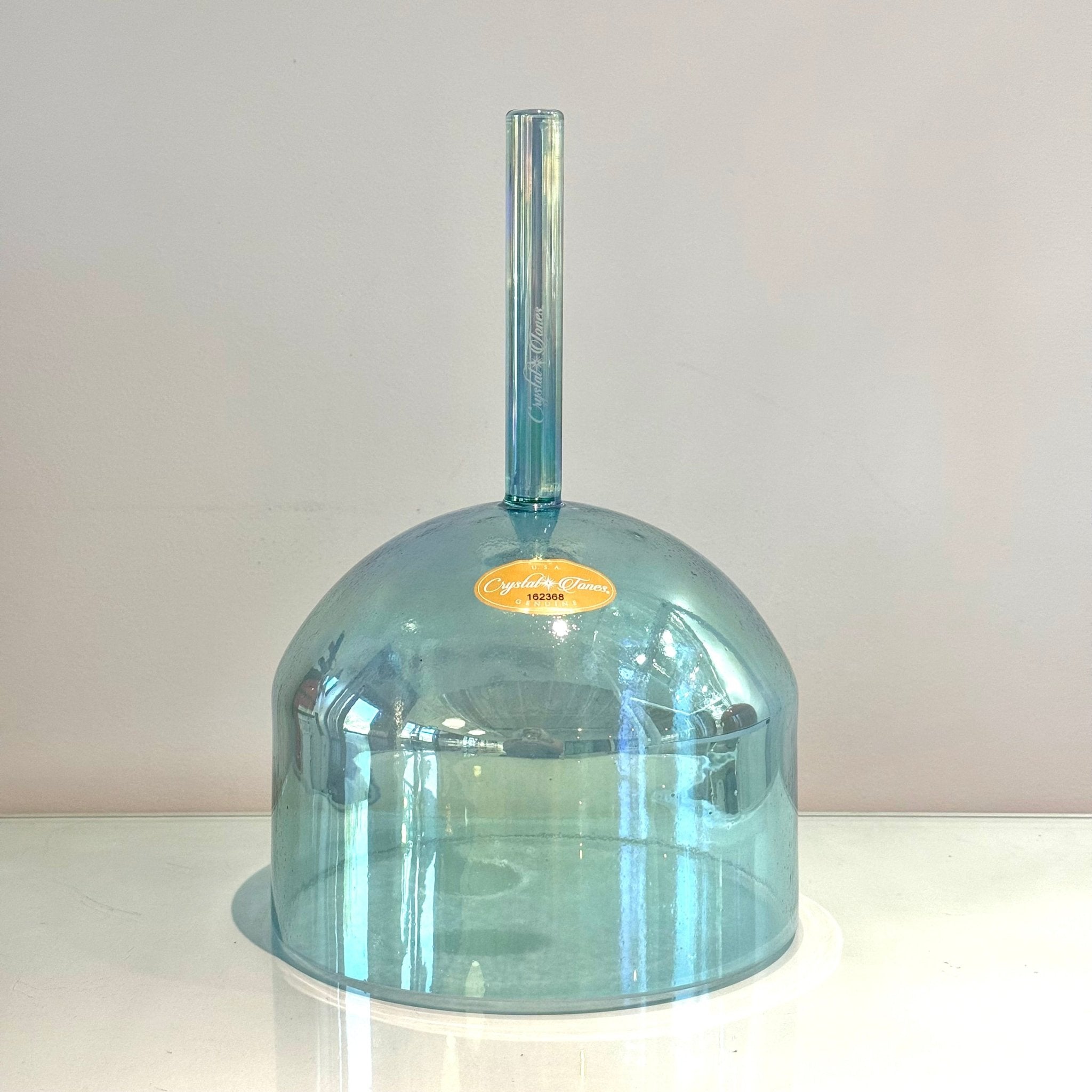 7" F0 Aqua Aura Gold 162368 Crystal Tones® Practitioner Crystal Singing Bowl - Sacred Sound of the Soul