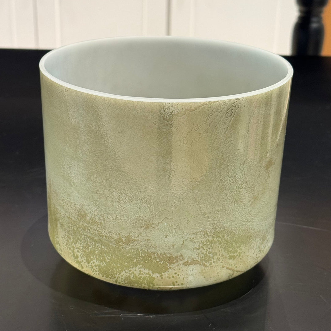 7" F0 Itoigawa Jade 161473 Crystal Tones® Alchemy Crystal Singing Bowl - Sacred Sound of the Soul