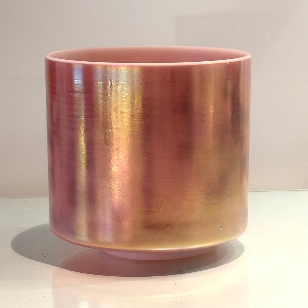 7" G-25 Sedona Red Rock, Platinum 148409 Crystal Tones® Alchemy Crystal Singing Bowl - Sacred Sound of the Soul