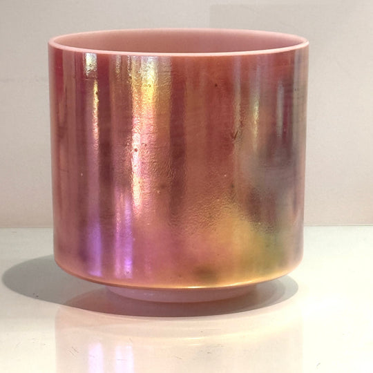 7" G-25 Sedona Red Rock, Platinum 148409 Crystal Tones® Alchemy Crystal Singing Bowl - Sacred Sound of the Soul
