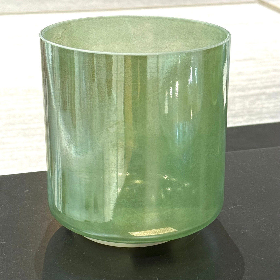 7" G0 Chrysoprase, Palladium Bowl 117350 Crystal Tones® Alchemy Crystal Singing Bowl - Sacred Sound of the Soul
