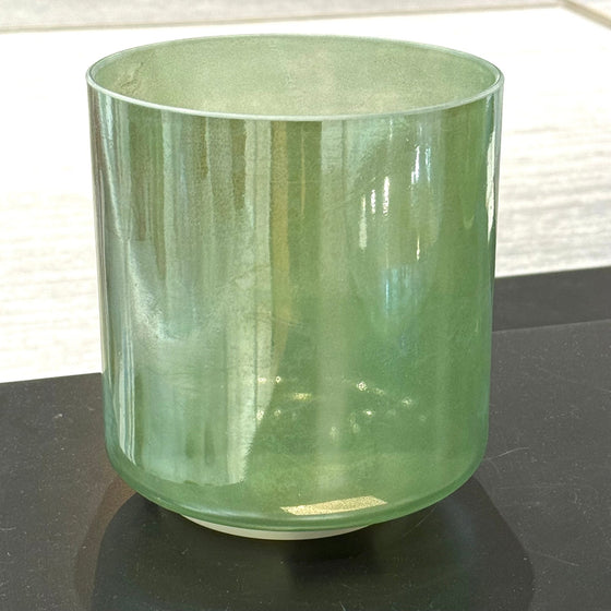 7" G0 Chrysoprase, Palladium Bowl 117350 Crystal Tones® Alchemy Crystal Singing Bowl