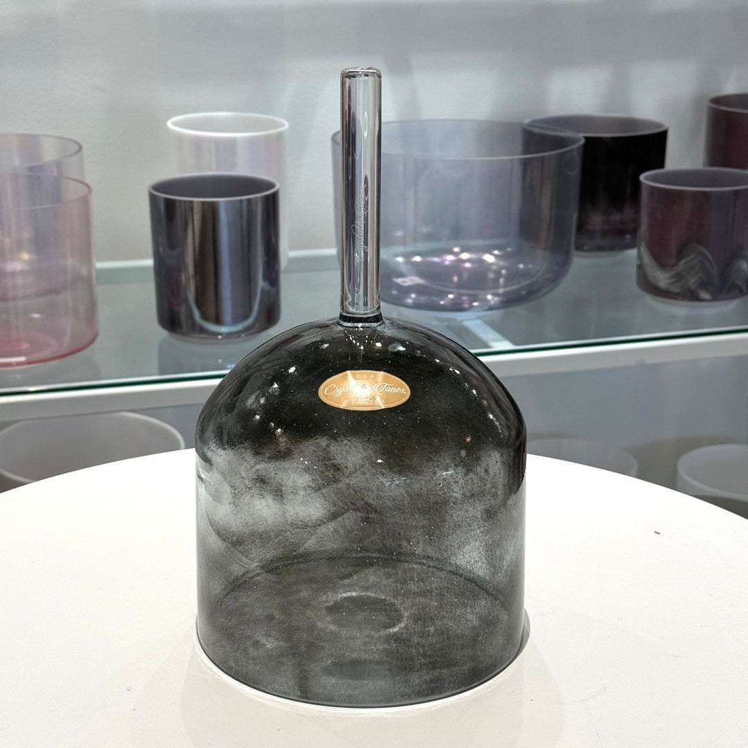 7" G+5 Shungite 162409 Crystal Tones® Practitioner Crystal Singing Bowl - Sacred Sound of the Soul