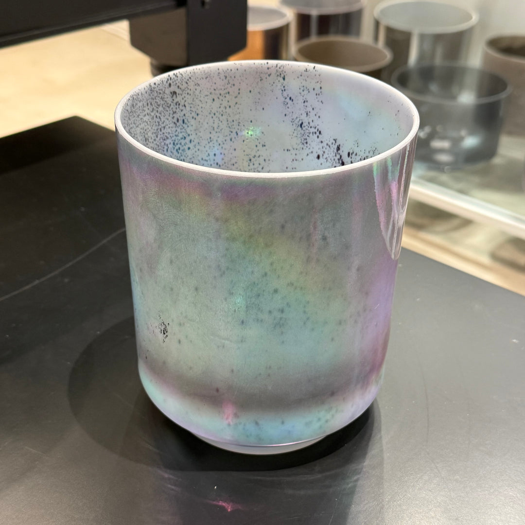 6" F#+10 Tanzanite, Platinum, Ocean Gold (inside) 110183 Crystal Tones®