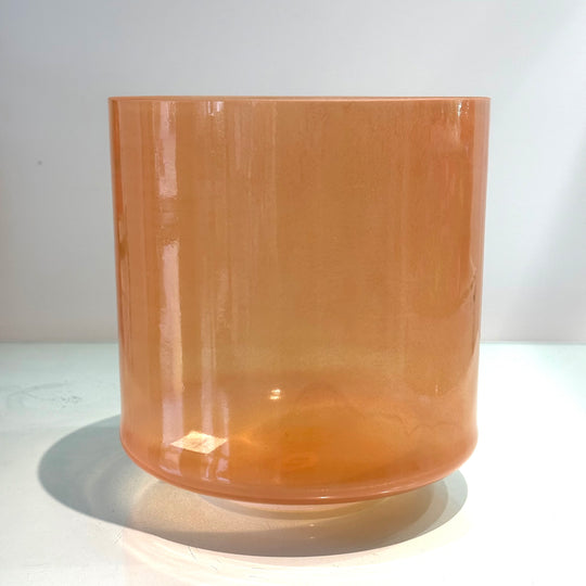 8" E-45 Carnelian Bowl 122207 Crystal Tones® Alchemy Crystal Singing Bowl