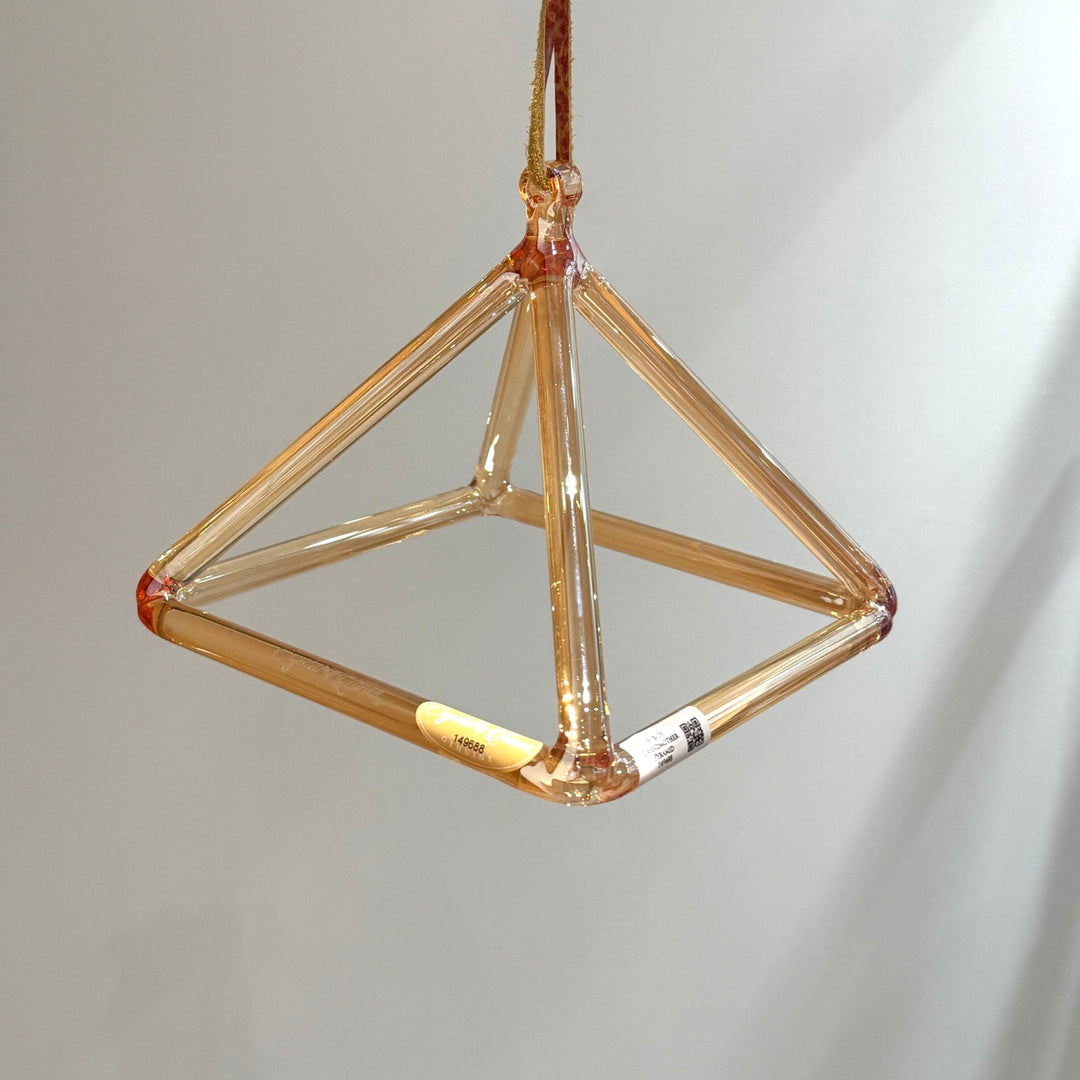 8" B-15 Grandmother 149688 Crystal Tones® Alchemy Crystal Singing Pyramid - Sacred Sound of the Soul