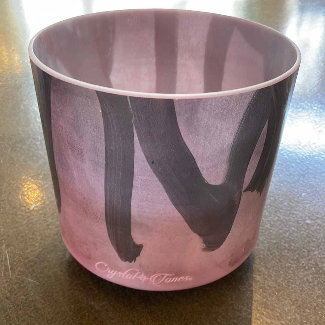 8" C0 Lepidolite Bowl 131044 Crystal Tones® Alchemy Crystal Singing Bowl - Sacred Sound of the Soul