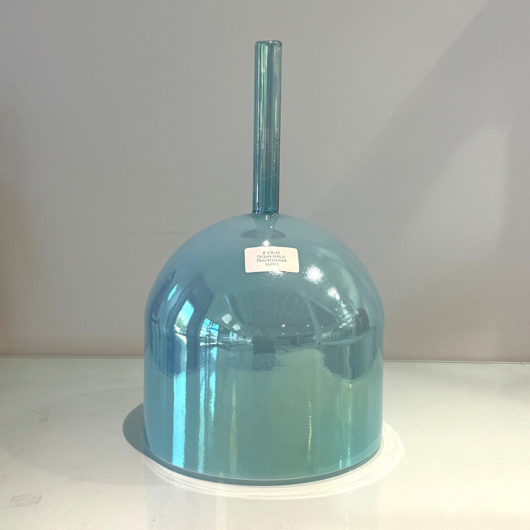 8" C+15 Ocean Gold 162411 Crystal Tones® Practitioner Crystal Singing Bowl - Sacred Sound of the Soul