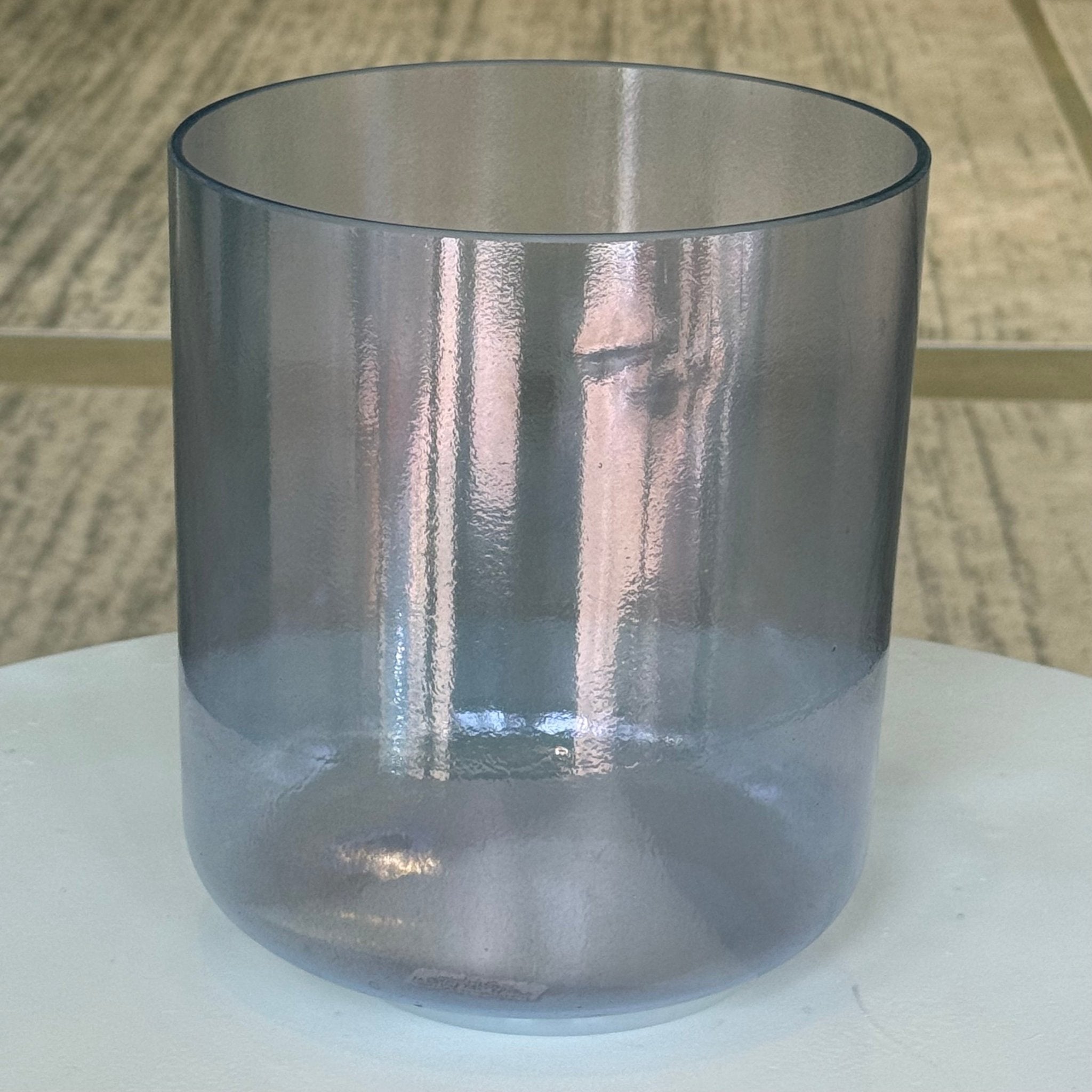8" C+25 Apophyllite, Androgynous Indium Tall Bowl 107797 Crystal Tones® Alchemy Crystal Singing Bowl - Sacred Sound of the Soul