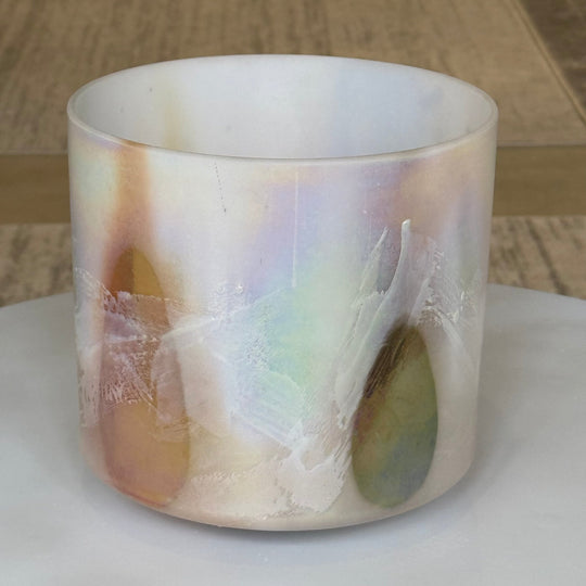8" C+5 Divine Feng Shui 97828 Crystal Tones® Alchemy Crystal Singing Bowl - Sacred Sound of the Soul