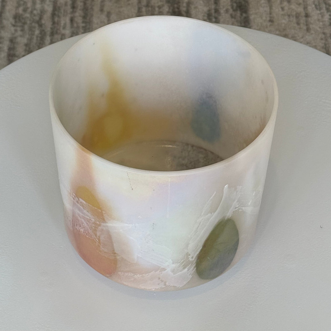 8" C+5 Divine Feng Shui 97828 Crystal Tones® Alchemy Crystal Singing Bowl - Sacred Sound of the Soul