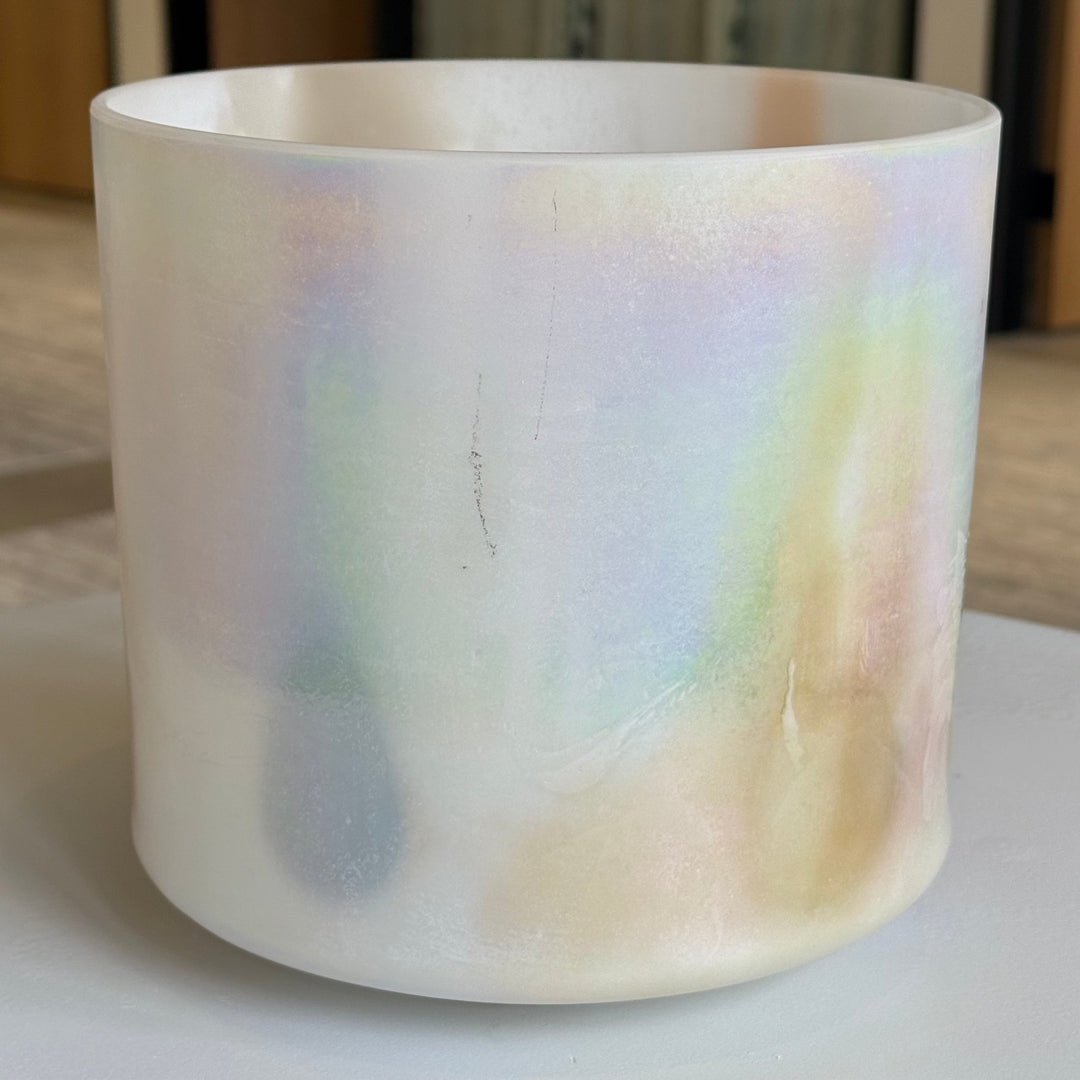 8" C+5 Divine Feng Shui 97828 Crystal Tones® Alchemy Crystal Singing Bowl - Sacred Sound of the Soul